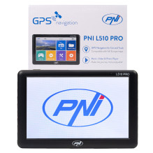 GPS navigacijos sistema PNI L510 PRO 5 colių ekranas, 800 MHz, 256 MB DDR2, 8 GB vidinė atmintis, FM siųstuvas