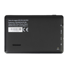 GPS navigacijos sistema PNI L510 PRO 5 colių ekranas, 800 MHz, 256 MB DDR2, 8 GB vidinė atmintis, FM siųstuvas