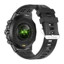 Išmanusis laikrodis „Blitzwolf BW-AT6 plus“ (juodas)