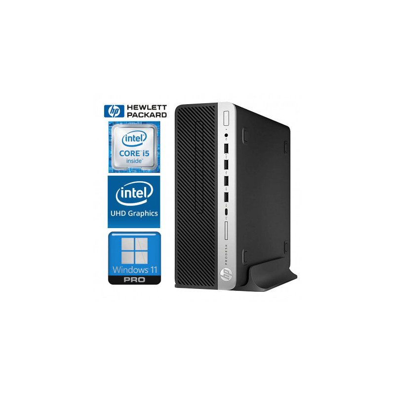 HP 600 G5 SFF i5-9500 16GB 128SSD M.2 NVME WIN11Pro ReNew