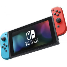„Nintendo Switch“ neoninės raudonos ir mėlynos spalvos „Joy-Con“ valdikliai