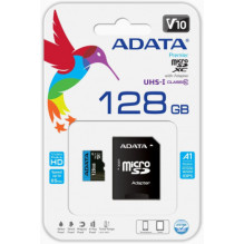 Adata AUSDX128GUICL10A1-RA1 / 128GB Micro SDXC 10 klasė