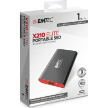 Emtec X210 Elite 1TB External ECSSD1TX210 Emtec X210 Elite 1TB External ECSSD1TX210