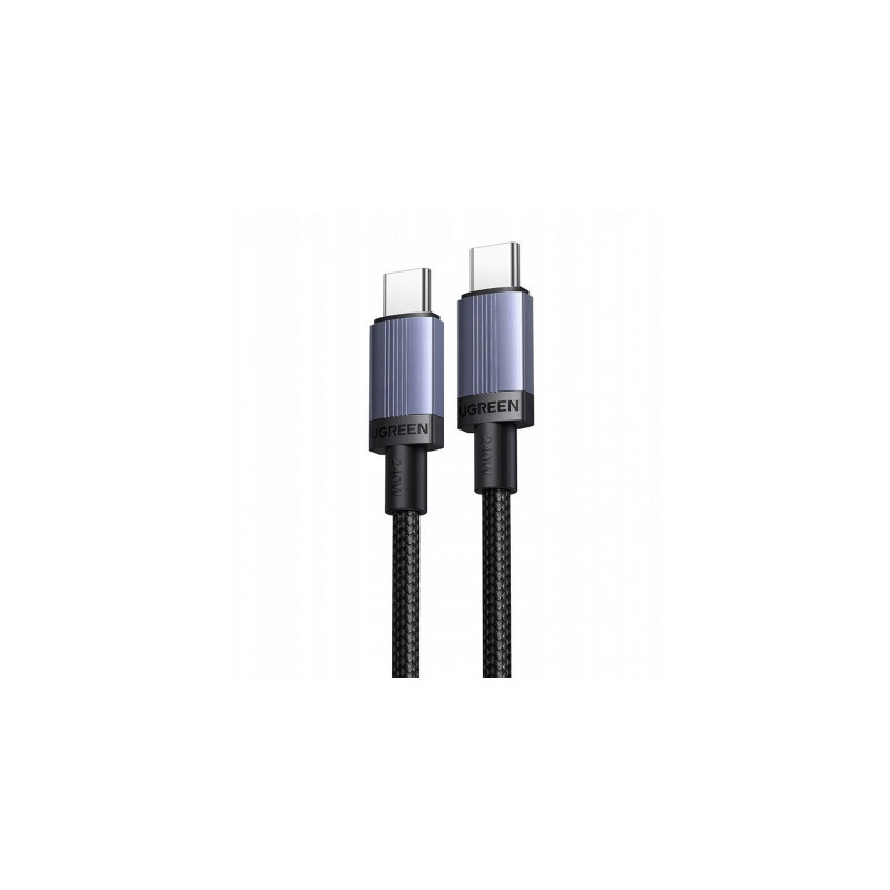 „Ugreen“ USB-C į USB-C PD laidas 100W 5A 2m – juodas