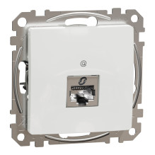 Kompiuterinis lizdas 1xRJ45 STP Cat.5e Schneider Sedna SDD111451S (baltas)