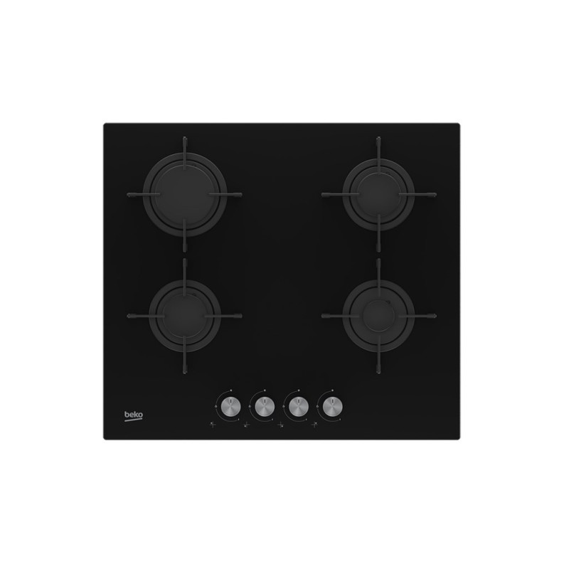 Kaitlentė - Beko HILG 64220 S Įmontuojama Juoda, 4 Zonos