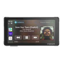Motociklo GPS Ekranas - Interphone Sync55 Smart Display 5.5" Touchscreen, Bluetooth, Wi-Fi Juodas