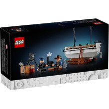 Konstruktorius - LEGO ICONS 40729 Šakletono Gelbėjimosi Valtis 232 Elementai 2 Minifigūros