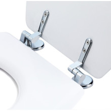 Beldray LA032355WFPEU7 Medinis klozeto dangtis? Baltas
