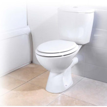 Beldray LA032355WFPEU7 Medinis klozeto dangtis? Baltas