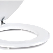 Beldray LA032355WFPEU7 Medinis klozeto dangtis? Baltas