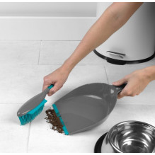 Beldray LA069351FP1EU7 Pet Plus Rubber Head Dustpan &amp; Brush