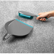 Beldray LA069351FP1EU7 Pet Plus Rubber Head Dustpan &amp; Brush