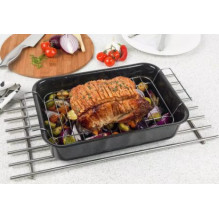 Russell Hobbs CW91612EU7 34cm Enamel Roaster & Rack Russell Hobbs CW91612EU7 34cm Enamel Roaster & Rack