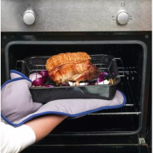 Russell Hobbs CW91612EU7 34cm Enamel Roaster & Rack Russell Hobbs CW91612EU7 34cm Enamel Roaster & Rack