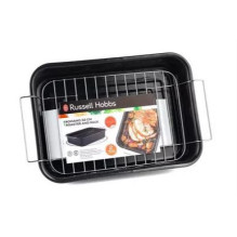 Russell Hobbs CW91612EU7 34cm Enamel Roaster & Rack Russell Hobbs CW91612EU7 34cm Enamel Roaster & Rack