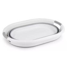 Beldray LA034816FPEU7 Collapsible Laundry Basket 28L White / Grey
