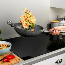 Salter BW02772G2MOR marmurinio akmens keptuvė, pilka, 28 cm