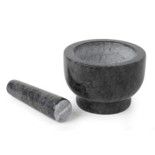 Salter BW118521 Marble Pestle and Mortar, Black