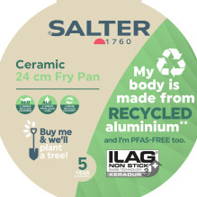 Salter BW12871EU7 keraminė 24 cm keptuvė