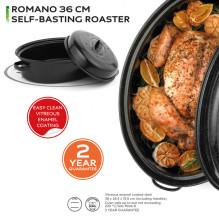 Russell Hobbs CW114911EU V / E 36cm S / B Roaster &amp; Lid