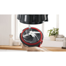 Bosch MMB6174S maišytuvas Virtuvinis maišytuvas 1200 W Juoda, Metalinis, Permatomas