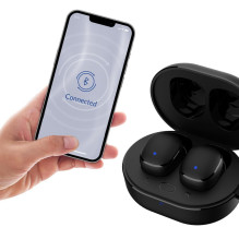 3MK TWS 3mk FlowBuds 6.0 Wireless Headphones - Black 3MK TWS 3mk FlowBuds 6.0 Wireless Headphones - Black