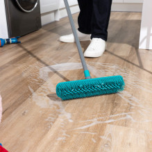 Beldray LA00000011UFEU7 Anti-Bac Dual Action Rubber Head Broom