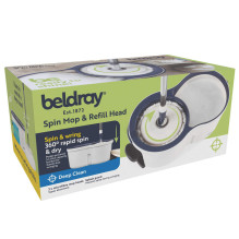 Beldray LA00000005EU7 Spin Mop &amp; Refill Head