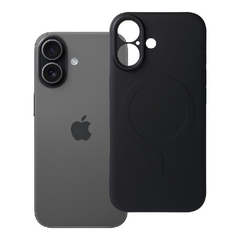 Case Silicone Mag Cover (MagSafe) for iPhone 17 black