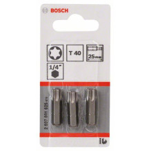 SCERWDRIVER BIT TORX T40 L25 3PC,EXTRA SCERWDRIVER BIT TORX T40 L25 3PC,EXTRA