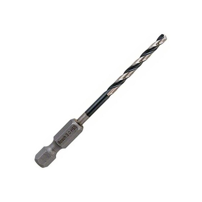 METAL DRILL BIT BOSCH HSS IMPACT 3MM