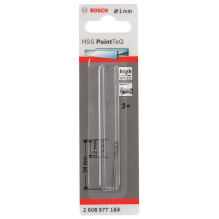 Metalo grąžtas Bosch Pointteq, 1x34 mm, 2 vnt