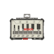 6-PCS ROUTER BIT SET, STRAIGHT 8MM 6-PCS ROUTER BIT SET, STRAIGHT 8MM