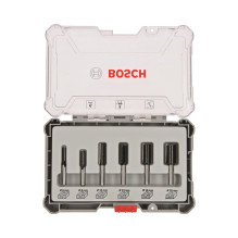 6-PCS ROUTER BIT SET, STRAIGHT 8MM 6-PCS ROUTER BIT SET, STRAIGHT 8MM
