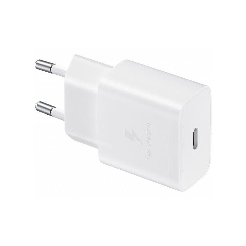 Įkroviklis originalus Samsung Fast Charging (Type-C) (EP-T1510NWEGEU) (15W) baltas su įpakavimu