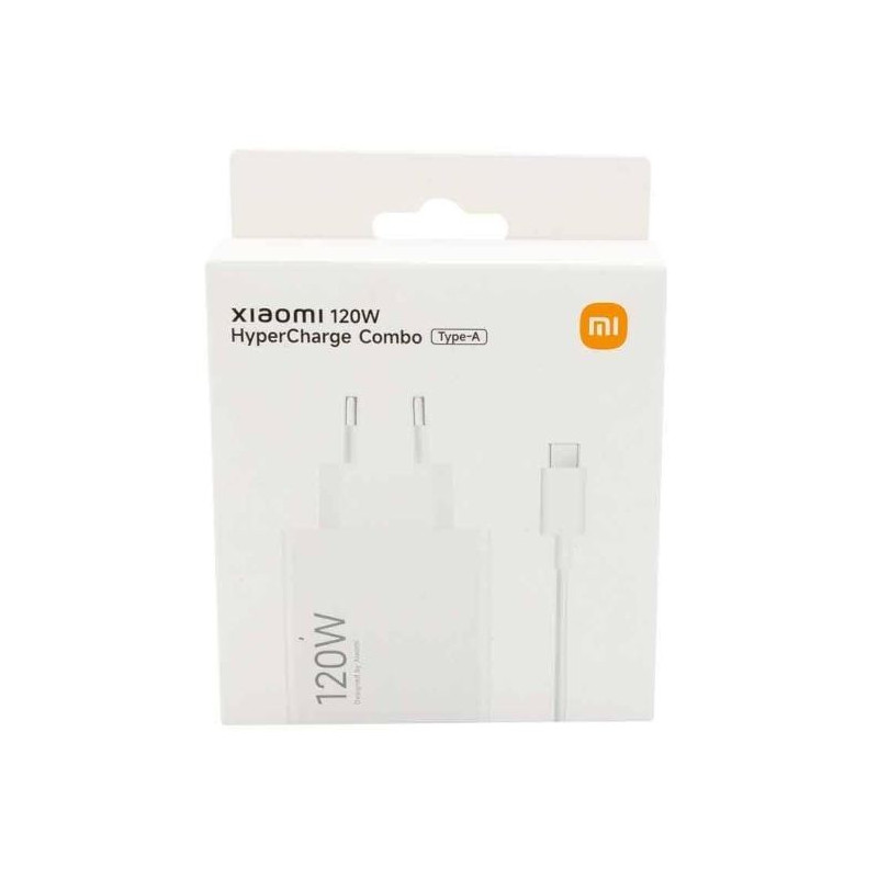 Įkroviklis originalus Xiaomi (BHR9462EU) 120W + type-C kabelis baltas su įpakavimu