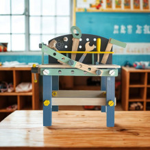 Koala Games G2595 Wooden Workbench With Accesories