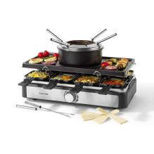 Salter EK4513VDE 2 in 1 Raclette &amp; Fondue Set