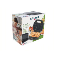 Salter EK2143TFVDE XL 3 in 1 Snack Maker