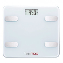 „Rossmax WF262“ kūno riebalų matuoklis su svarstyklėmis ir „Bluetooth“ ryšiu (NAUJIENA)