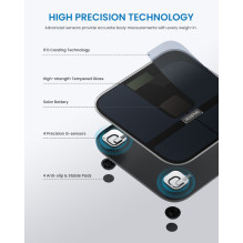 RENPHO Elis Solar 2 Smart Scale Black