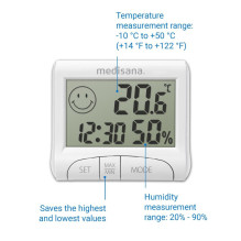 Medisana HG 100 Hygrometer Medisana HG 100 Hygrometer