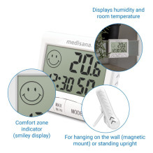 Medisana HG 100 Hygrometer Medisana HG 100 Hygrometer