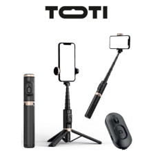 SEEK TOTI Selfie Stick with Hidden Design Stable Tripod Q12, Black SEEK TOTI Selfie Stick with Hidden Design Stable Tripod Q12, Black