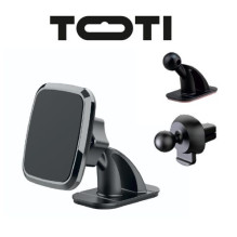 SEEK TOTI magnetinis kvadratinės formos automobilio laikiklis su 3M klijų laikikliu, juodas SEEK TOTI magnetinis kvadratinės formos automobilio laikiklis su 3M klijų laikikliu, juodas