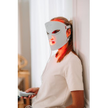 „Beautifly AuraSkin Pro“ LED šviesos terapijos veido kaukė