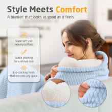 Medisana HB 415 Heated blanket jeans blue Medisana HB 415 Heated blanket jeans blue