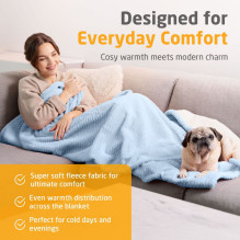Medisana HB 415 Heated blanket jeans blue Medisana HB 415 Heated blanket jeans blue