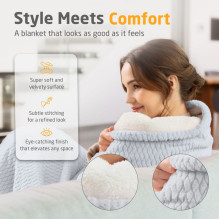 Medisana HB 416 Heated blanket light grey Medisana HB 416 Heated blanket light grey
